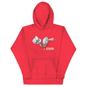 Ultraman hoodie with text
